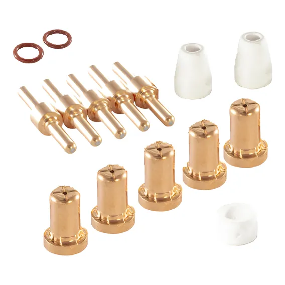Kit ConsumÃveis Tocha Corte Plasma Cut 40 Pt31 - Bico Longo Foto 1