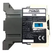 Kit Contator Auxiliar Cx6-h5-22 + Bloco De Contato Metaltex Foto mini  2
