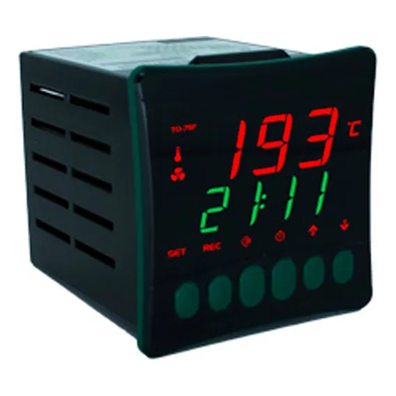 Kit Controlador Full Gauge To-711f + Termopar J Para Forno Cor Preto 110v/220v Foto 1