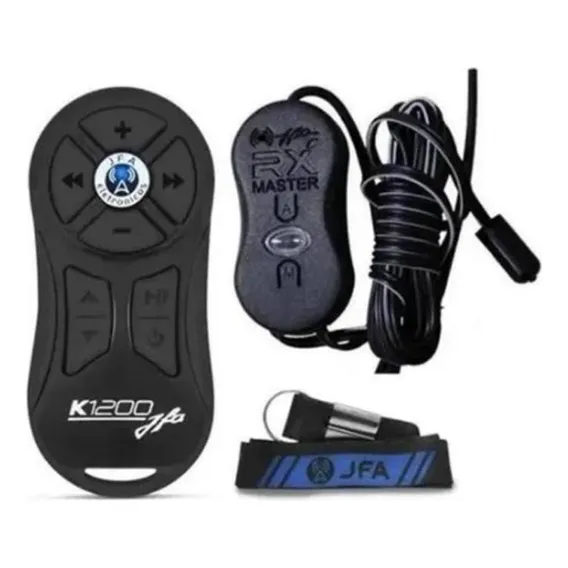 Kit Controle Longa Distância Jfa K1200 Completo Preto Foto 1