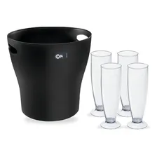 Kit Cooler Fun Preto + 4 Tulipas Fun 210ml Foto  mini 1