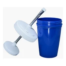 Kit Copo Alumínio Tereré Tampa Filtro Bomba Inox 350 Foto mini  3