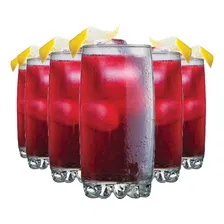 Kit Copo De Vidro Long Drink 6 pcs 385ml, Ruvolo Foto mini 1