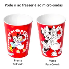 Kit Copos De Suco E Refrigerante Da Minnie E Do Mickey Foto mini 4