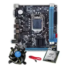 Kit Core I3 2100 + Placa Mãe H61 Cor Preto Foto mini 1