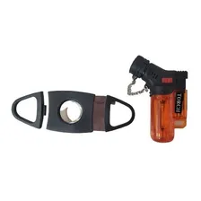 Kit Cortador De Charuto + Maçarico Para Charuto Foto mini 2