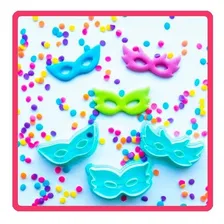 Kit Cortador Máscara Carnaval Pasta Americana Biscuit 3cm Foto mini 1