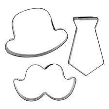 Kit Cortador Pai 1g Bigode/gravata/chapéu - Ref. 421 Foto  mini 1