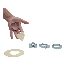 Kit Cortadores De Biscoito Sortido 4pçs - Mozcada Foto mini  2