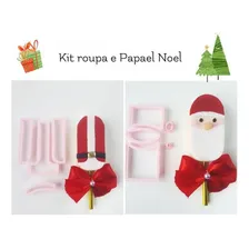 Kit Cortadores Natal - Papai Noel Popsicle Foto mini 1