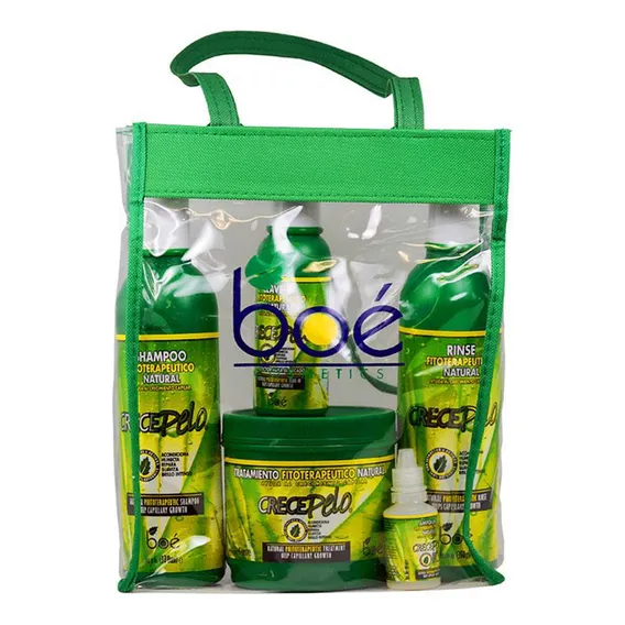 Kit Cosméticos Crece Pelo Boé Pack Com 5 Produtos Boé Foto 1