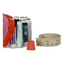 Kit Costura Com 24 Peças Agulha Dedal Linha - 5 Kits Foto mini  2