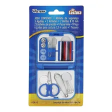 Kit Costura De EmergĂȘncia - Estojo P/ Reparos Western Sk-18 Foto mini 4