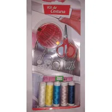 Kit Costura / Reparo Rápido Linhas Agulhas Dedal Foto mini 1