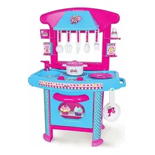 Kit Cozinha Da Barbie Fogãozinho Chef Cotiplás - 2228 Foto  mini 1