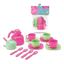 Kit Cozinha Infantil Chá Silmar Brinquedos Meninas 6 Peças Foto mini 1
