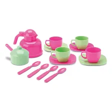 Kit Cozinha Infantil Chá Silmar Brinquedos Meninas 6 Peças Foto mini 2