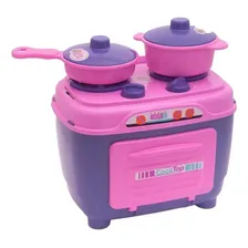 Kit Cozinha Infantil Geladeira Batedeiracafeteira Fogão 31pç Foto mini 4