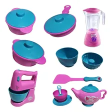 Kit Cozinha Infantil Liquidificador E Conjunto Cozinha Kit 2 Foto mini 1
