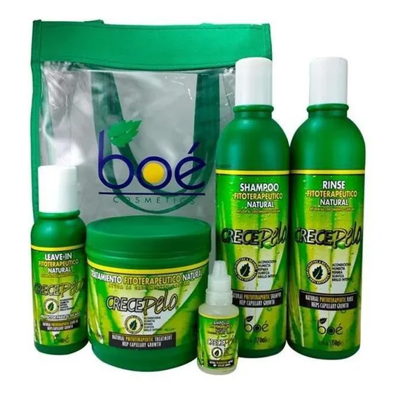 Kit Crece Pelo Boé Cosmetics - 5 Produtos Foto 1