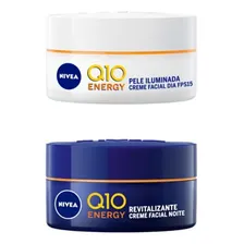Kit Creme Facial Nivea Q10 Energy Noite E Antissinais Dia Foto mini 1