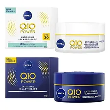 Kit Creme Nivea Facial Q10 Antissinais Dia Fps20 + Noturno Foto mini 1