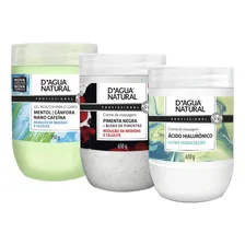 Kit Creme Pimenta Negra +gel Crioterapico +acido Hialuronico Foto mini 1