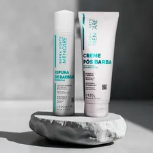 Kit Creme Pós Barba 120g + Espuma Barbear 100ml Barba Forte Foto mini  2