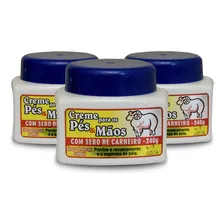 Kit Creme Sebo De Carneiro San Jully 12 Unidades Fragrância Neutra Foto  mini 1