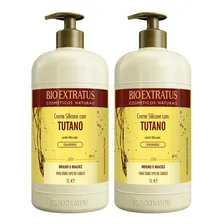 Kit Creme Silicone Com Tutano 2 Unidades 1 Lt Bio Extratus Foto  mini 1
