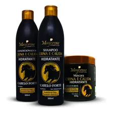 Kit Crina E Cauda Fortificador Shamp + Cond + Másc Maycrene Foto  mini 1