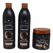 Kit Crina E Cauda Shamp + Cond + Másc Maycrene Naturiun Foto mini 1