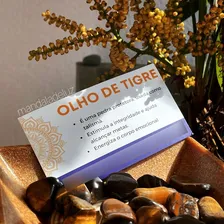 Kit Cristal Natural Pedras Conjunto Olho Tigre Proteção 100g Foto mini  3
