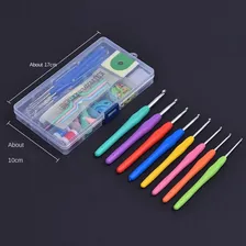 Kit Crochê 16 Agulha Acessório Caixa Organizadora Croche Foto mini 4