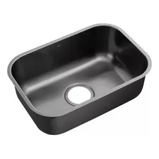Kit Cuba Retangular Cozinha 50x34 Inox + Válvula Com Tampa Cor Preto Foto mini 2