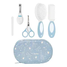 Kit Cuidados Com O BebĂȘ Com Estojo 9 Unidades Azul Buba Foto mini 1
