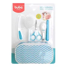 Kit Cuidados Higiene Com Estojo Para Bebe Menino Azul Buba Foto mini 2