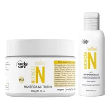 Kit Curly Care Linha N Manteiga E Mix Oleos Antiporosidade Foto mini 1