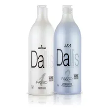 Kit Dallis Escova Progressiva Cosmétict Sem Formol 2x1000ml Foto mini 2