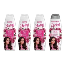 Kit Darling Tilia 3 Shampoos 350ml + 1 Condicionador 350ml Foto  mini 1