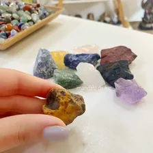 Kit De 10 Pedras Brutas Mistas Cristais Selecionados Foto mini 2