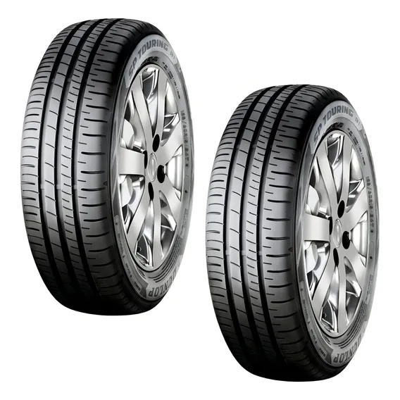 Kit De 2 Pneus Dunlop 185/70r14 88t Sp Touring R1 Foto 1