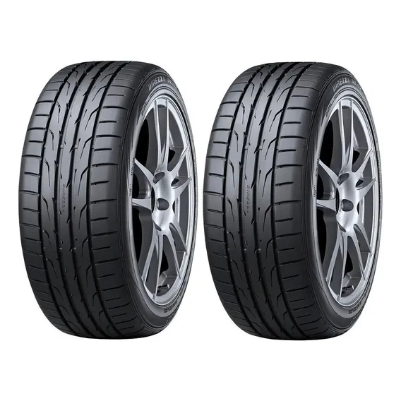Kit de 2 Pneus Dunlop 195/55r15 85v Direzza Dz102 Foto 1