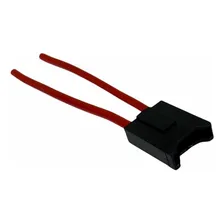 Kit De 50 Porta Fusivel De Lâmina Medio 4mm Fio Nacional Foto mini 1
