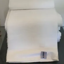 Kit de 8 toalhas banho Teka M么naco para 4 perfis faciais hotelaria branco Foto mini 4