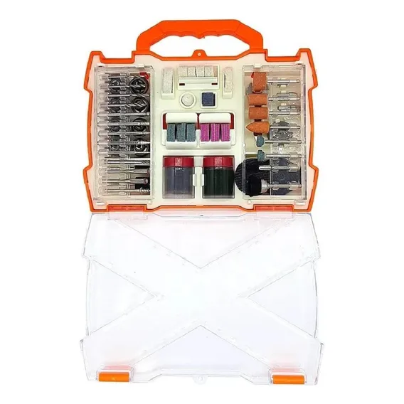 Kit De Acessórios Para Micro Retífica Maleta 99 Peças Foto 1