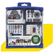 Kit de acessórios para minitorno Dremel 3000 4000 160 peças Foto mini 1