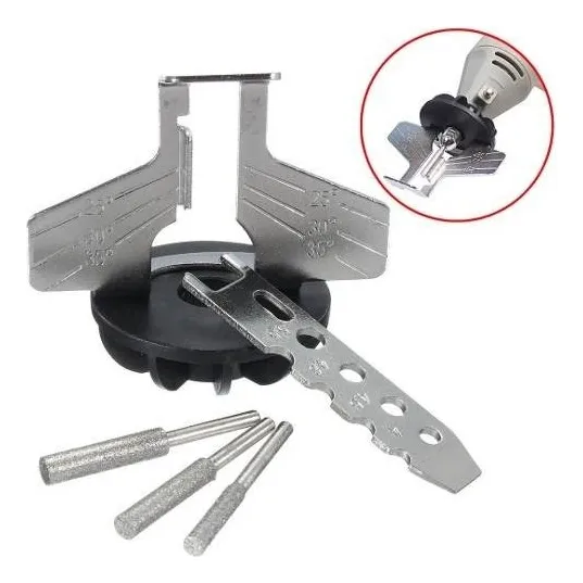 Kit De Afiar Motosserra P/ Micro Retifica Tipo Dremel 1453 Foto 1
