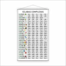 Kit De Banners Silabário Simples + Silabário Complexo 50x80 Foto mini 2