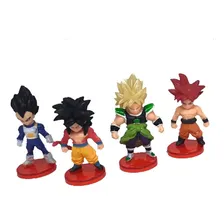 Kit De Bonecos Miniaturas Dragon Ball Z Enfeites 6 Cm Foto mini 2